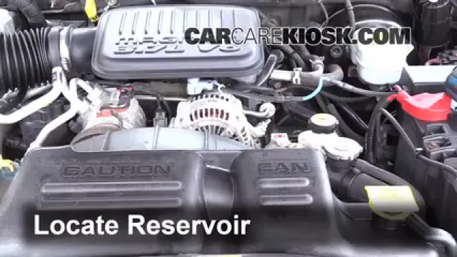 2004 Dodge Dakota Sport 3.7L V6 Crew Cab Pickup (4 Door) Liquide essuie-glace Ajouter du liquide